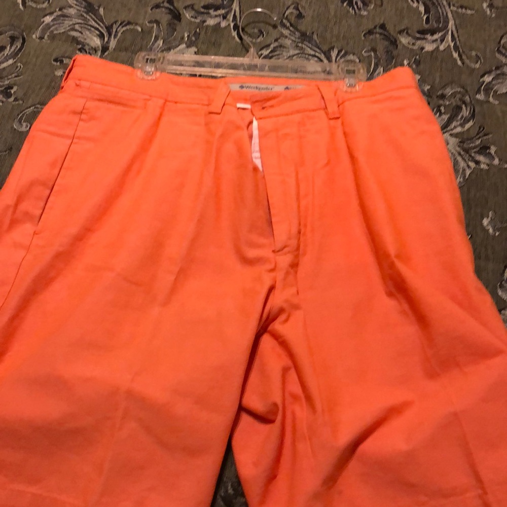 Orange men’s shorts